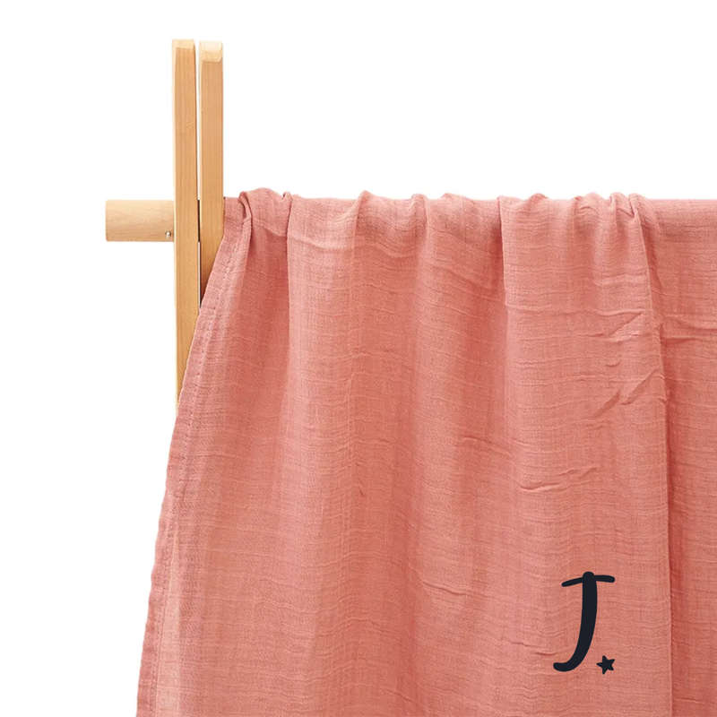 Bamboo Cotton muslin blanket - Plain colors