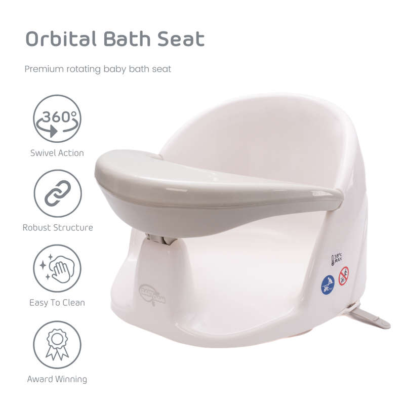 BabyDam Orbital Rotating Baby Bath Seat