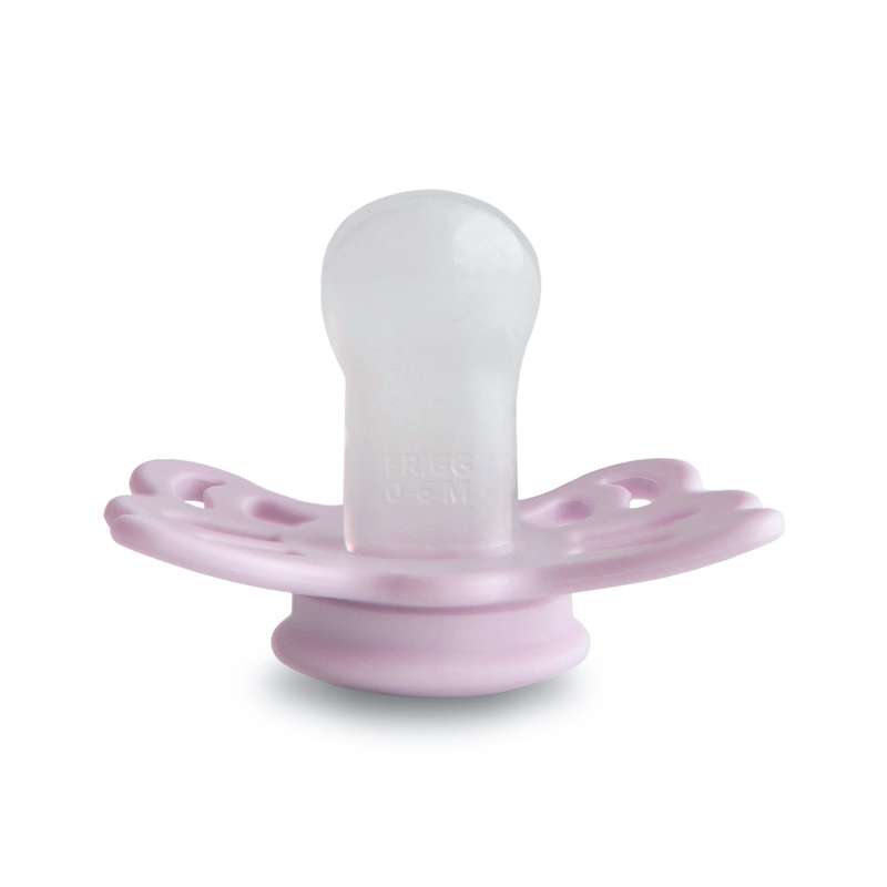 Frigg pacifier - Butterfly, anatomical, silicone size 1 and 2