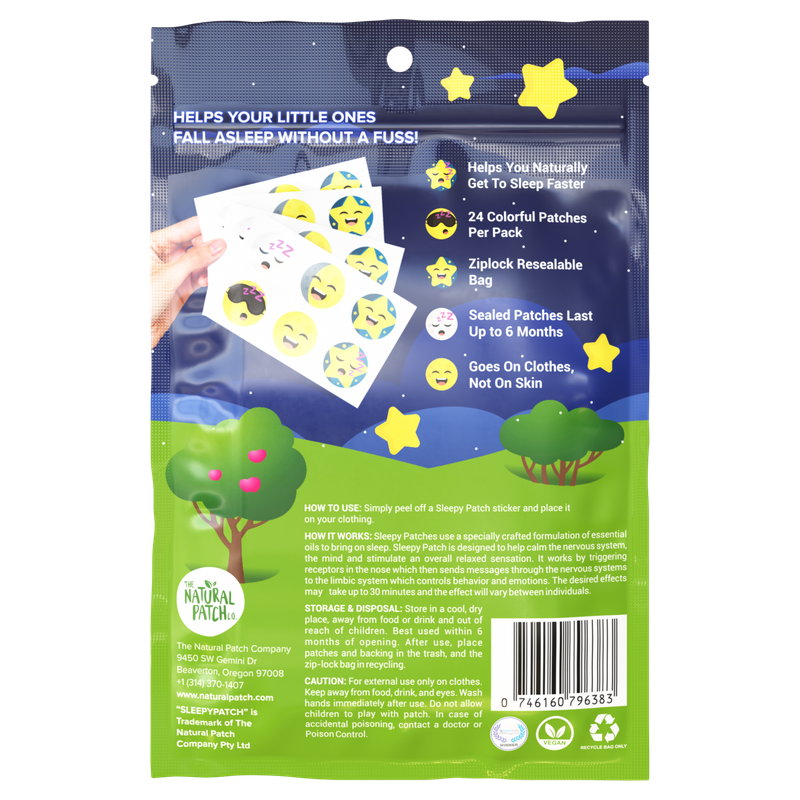 The Stress busting bundle - Mood calming patch & Sleepy patch