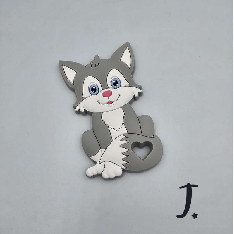 Silicone character teether