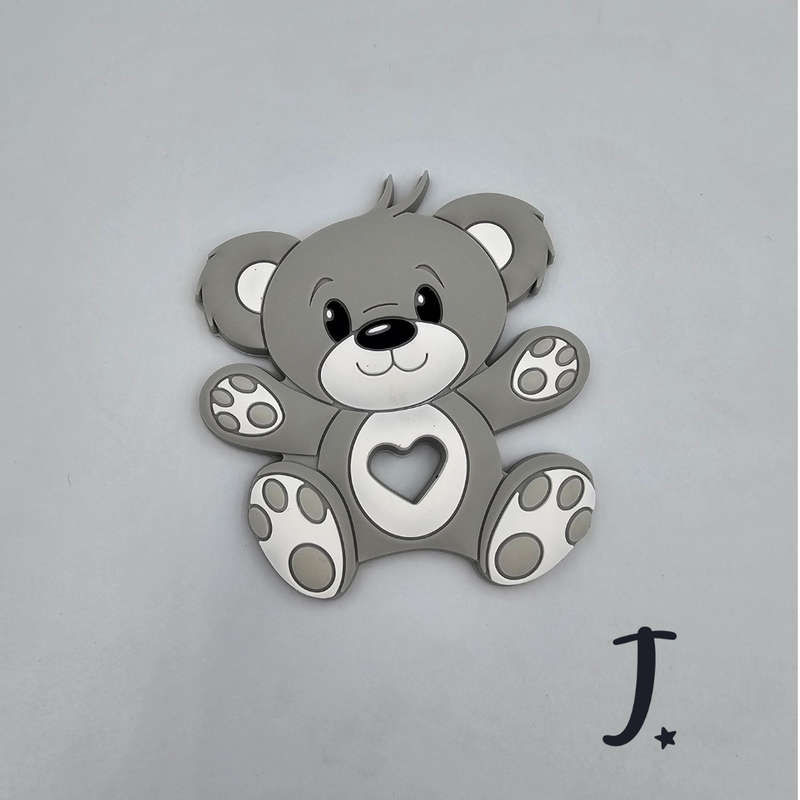 Silicone character teether