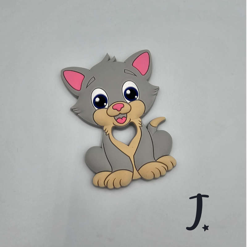 Silicone character teether