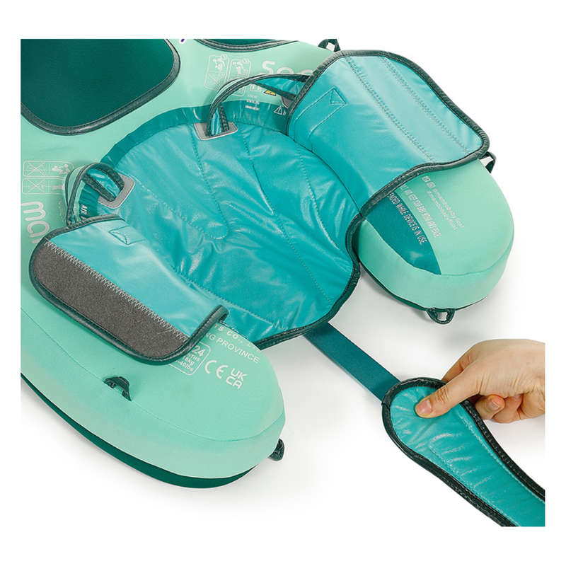 Mambobaby chest and back float - Air free - With canopy - Frog