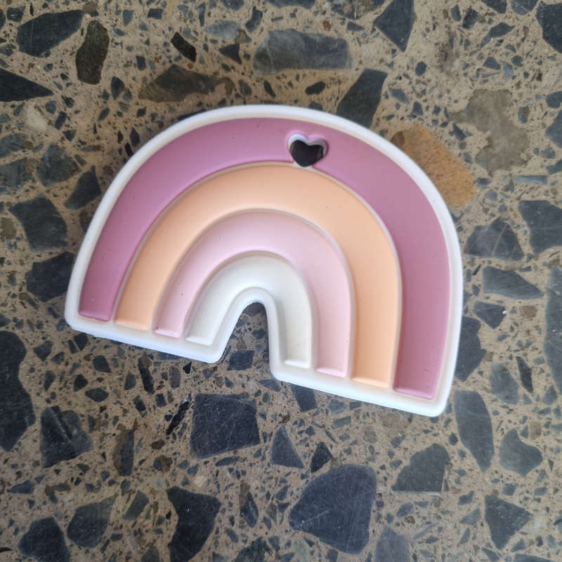 Silicone character teether - New