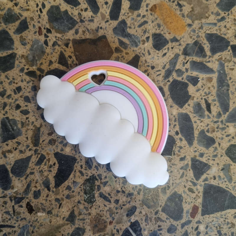 Silicone character teether - New