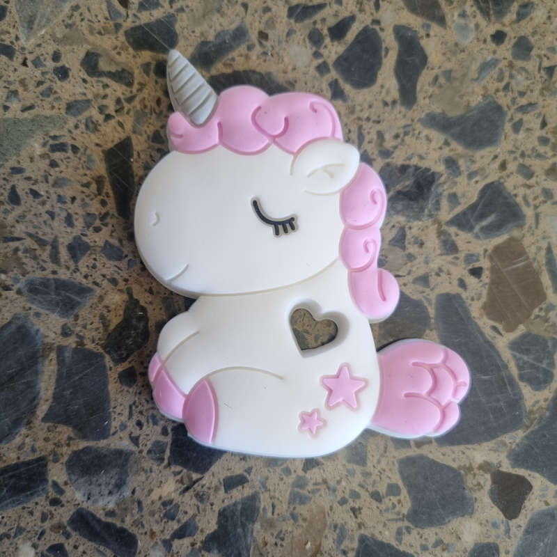Silicone character teether - New