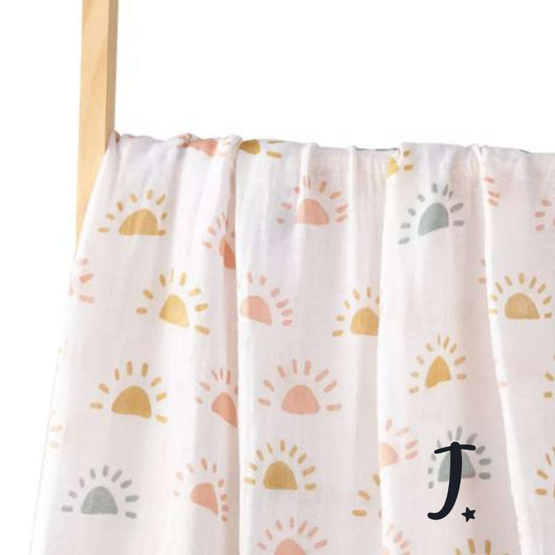 100% cotton muslin blanket - Various prints