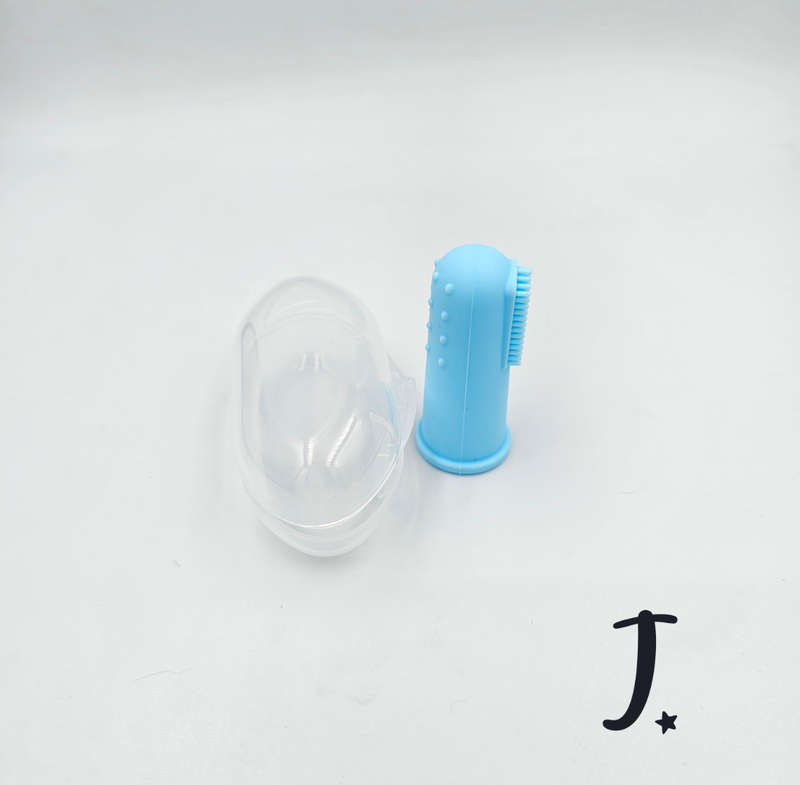 Baby Silicone Finger Toothbrush with Case
