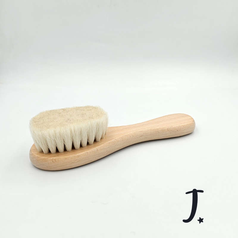 Customized baby hair brush