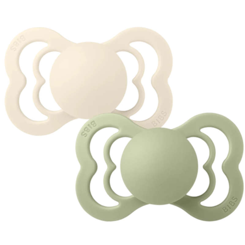 BIBS Supreme Pacifier - Size 2 - pack latex
