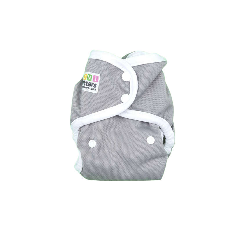 Mini matters AIRFLO cover - newborn - Grey