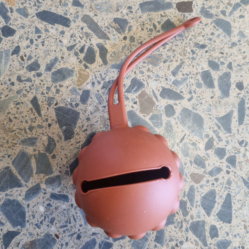 Silicone pacifier holder - Round