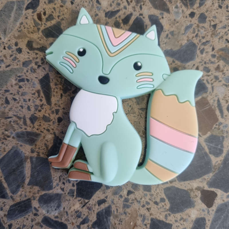 Silicone character teether - New