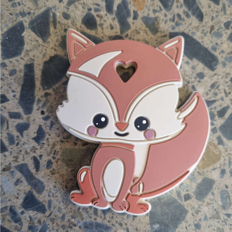 Silicone character teether - New