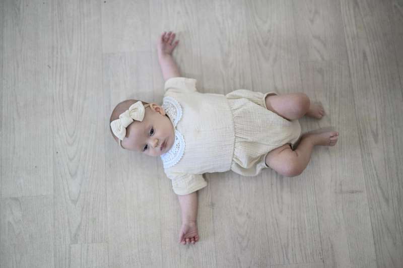 Nika - Cream girl romper and headband set