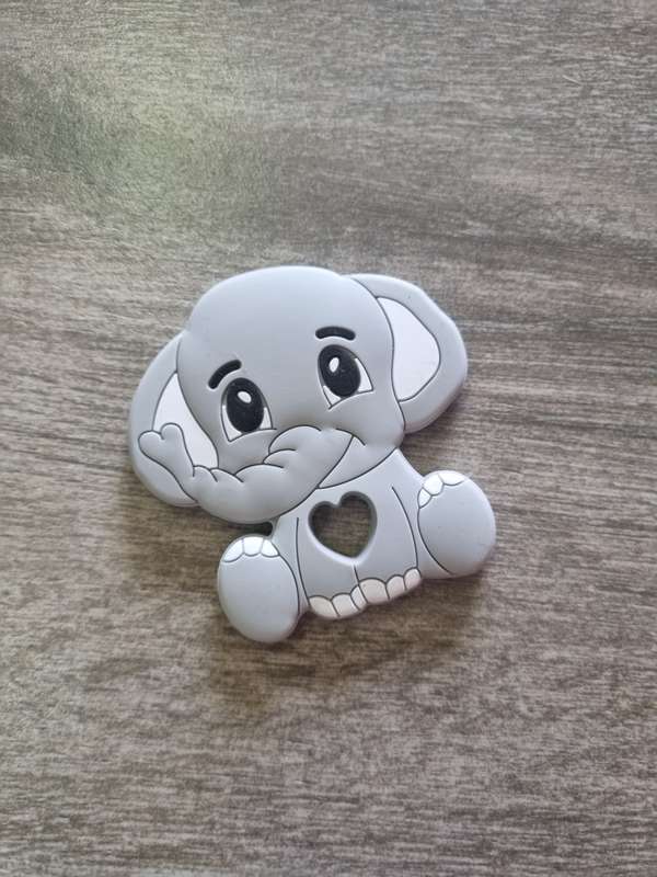 Silicone character teether