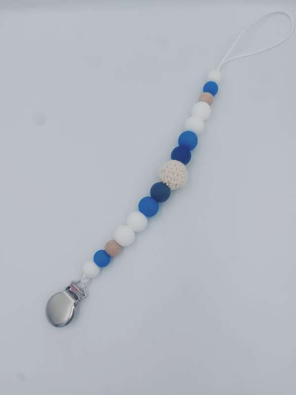 Blue Silicone Dummy Clip