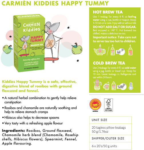 Carmién Happy Tummy kiddies