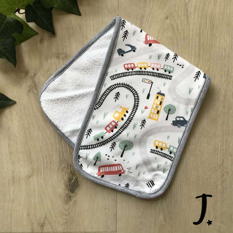 Burp Cloth Trains