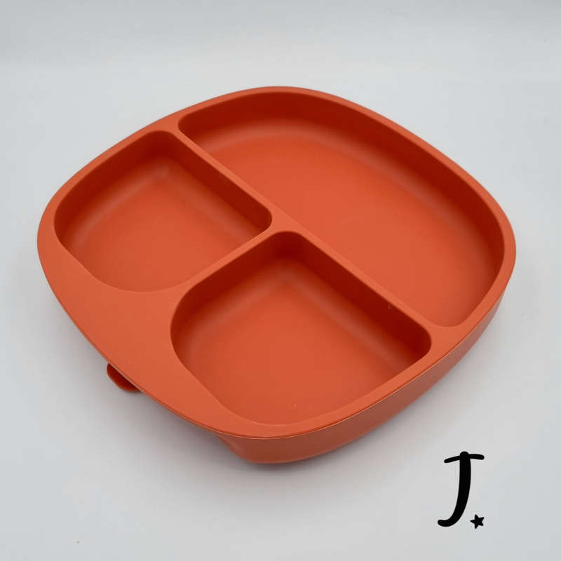 Silicone suction plate