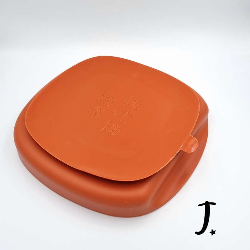 Silicone suction plate