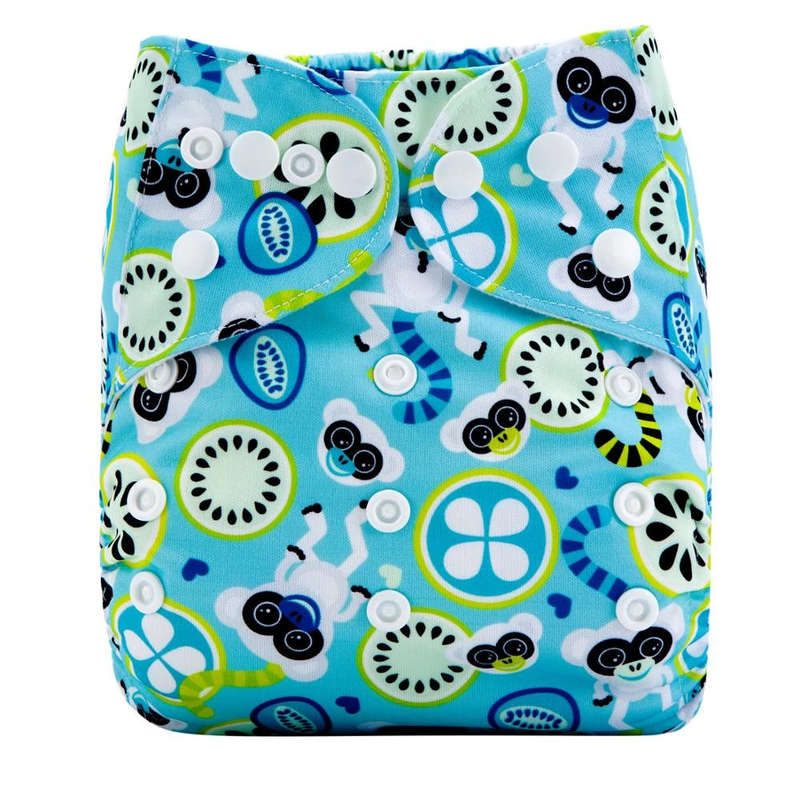 Dancing Lemur Pattern Pocket