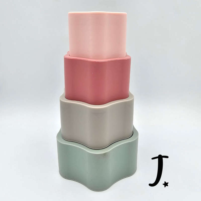 Flower stacking toy