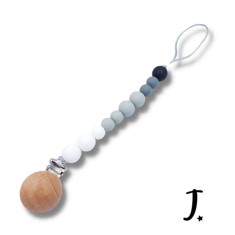 Minimal grey Silicone Dummy Clip