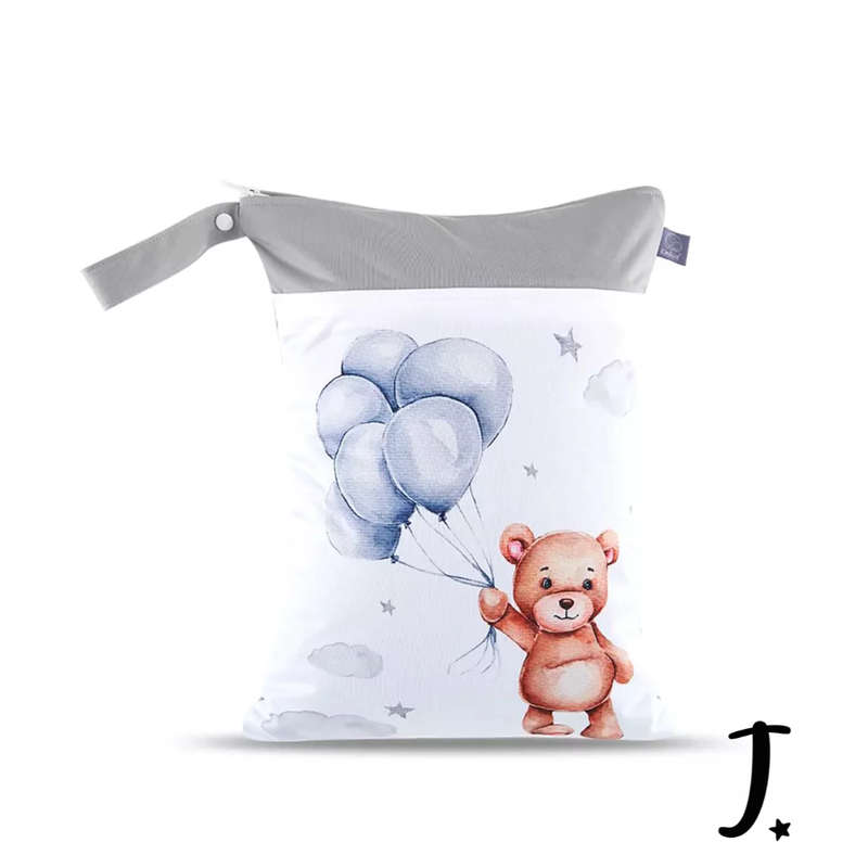 Tiny bear wet bag position print