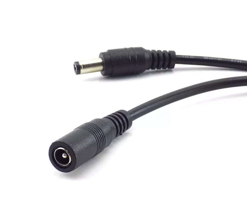 DC Extension Power Cable Male to Female 5.5mm / 2.1mm - 5M