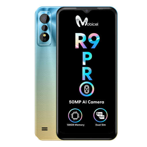 Mobicel R9 Pro Dual Sim 128Gb 5000mAh GOLD/BLUE