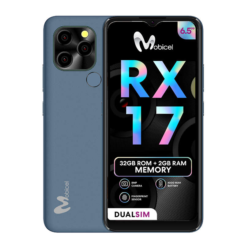 Mobicel RX17 32Gb 4000mAh Blue & Grey