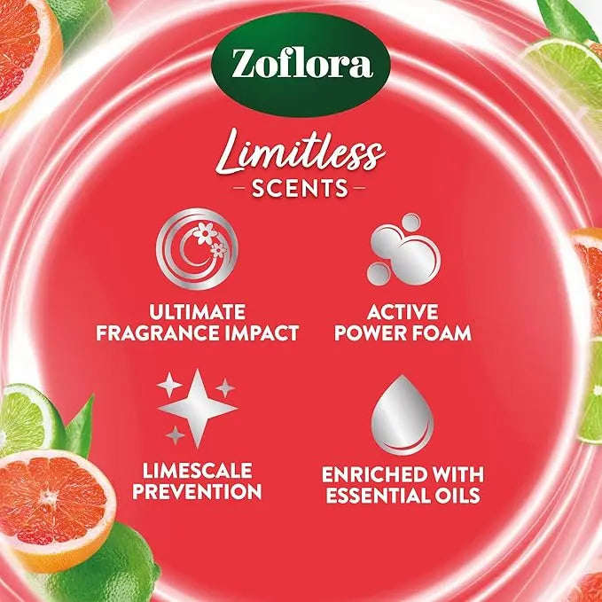 Zoflora Caribbean Grapefruit & Lime Limitless Scents Rimblocks