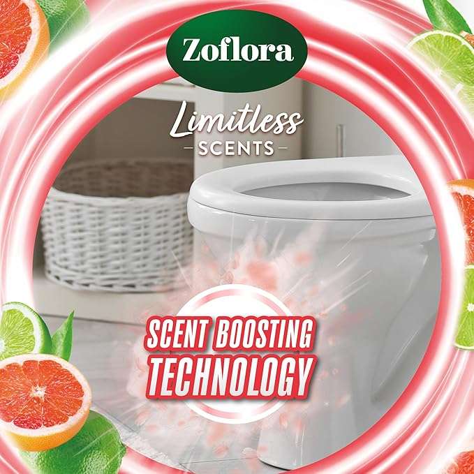 Zoflora Caribbean Grapefruit & Lime Limitless Scents Rim Block