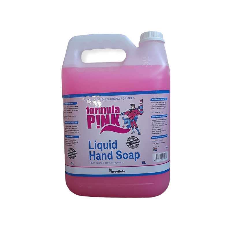 FORMULA PINK HAND SOAP LIQUID 5LTR FFOR003
