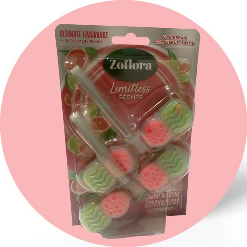 Zoflora Caribbean Grapefruit & Lime Limitless Scents Rimblocks