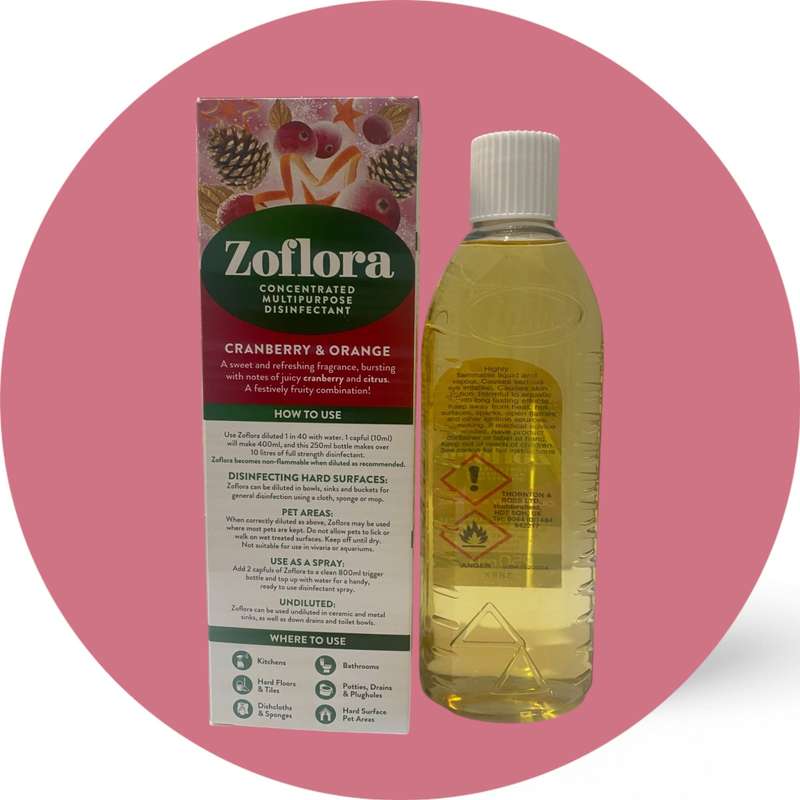 Zoflora Cranberry & Orange Concentrate