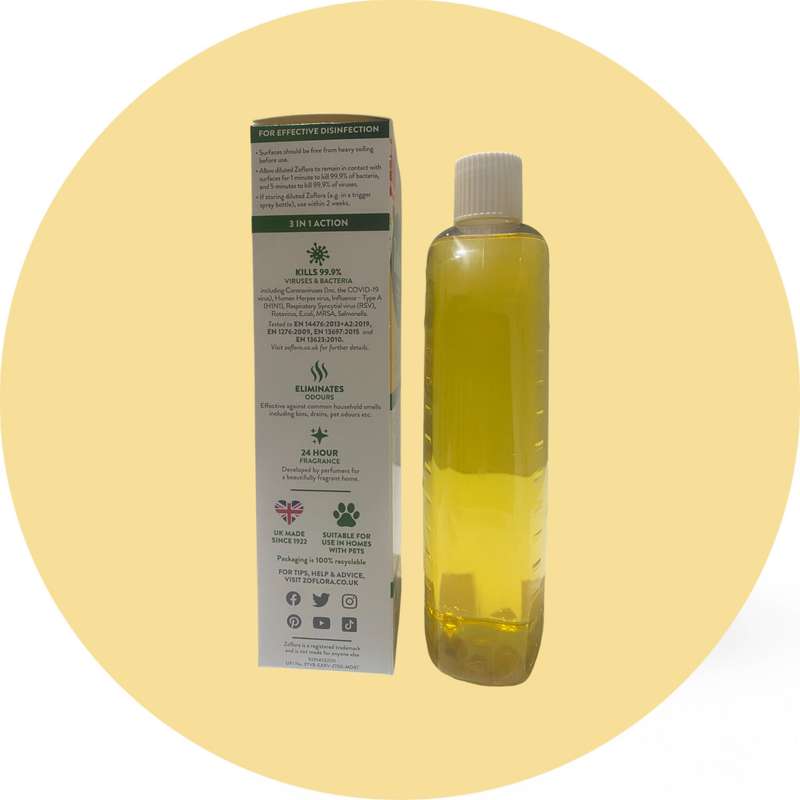Zoflora Lemon Zing Concentrate