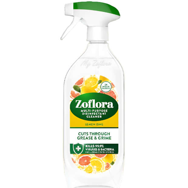 Zoflora Lemon Zing MP Disinfectant Cleaner 800ml