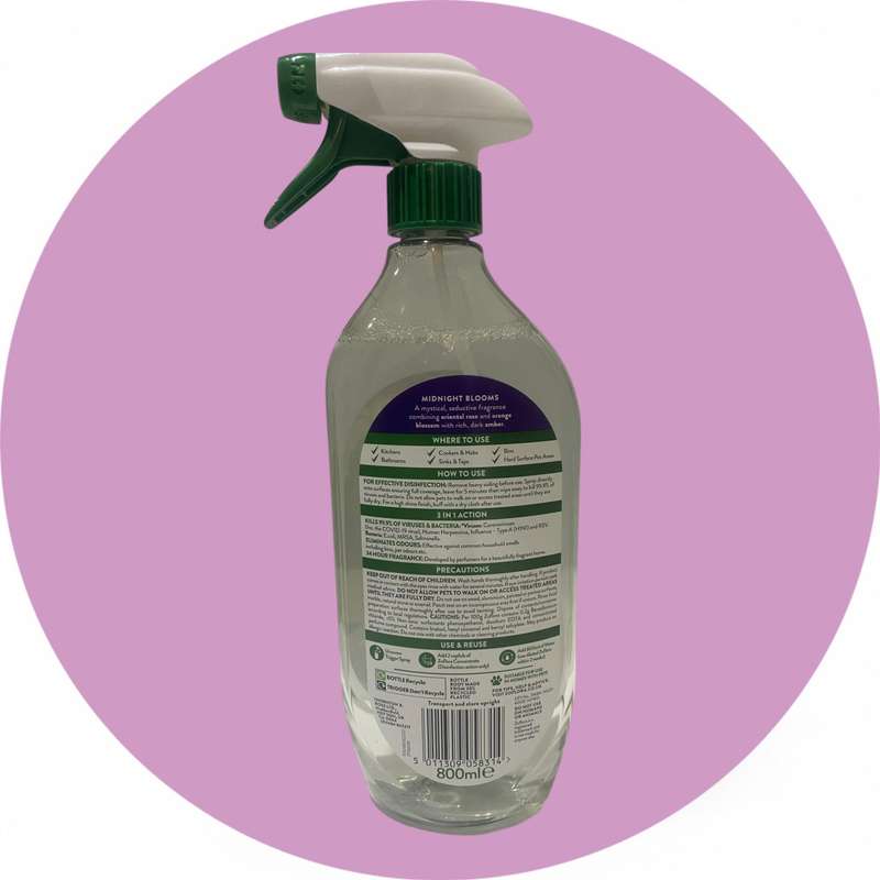 Zoflora Midnight Blooms MP Disinfectant Cleaner 800ml
