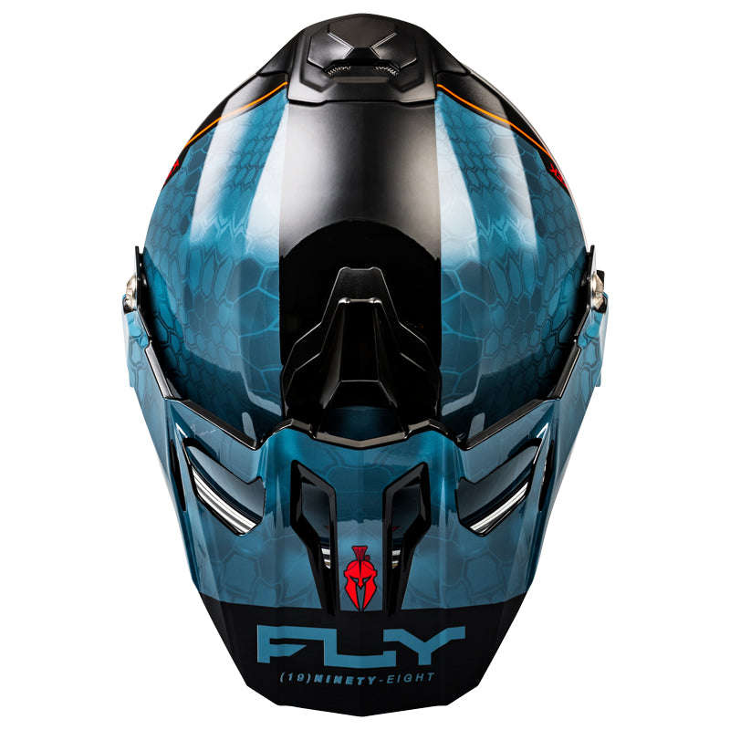 Fly Trekker Adventure Helmet Slate | Black | Red
