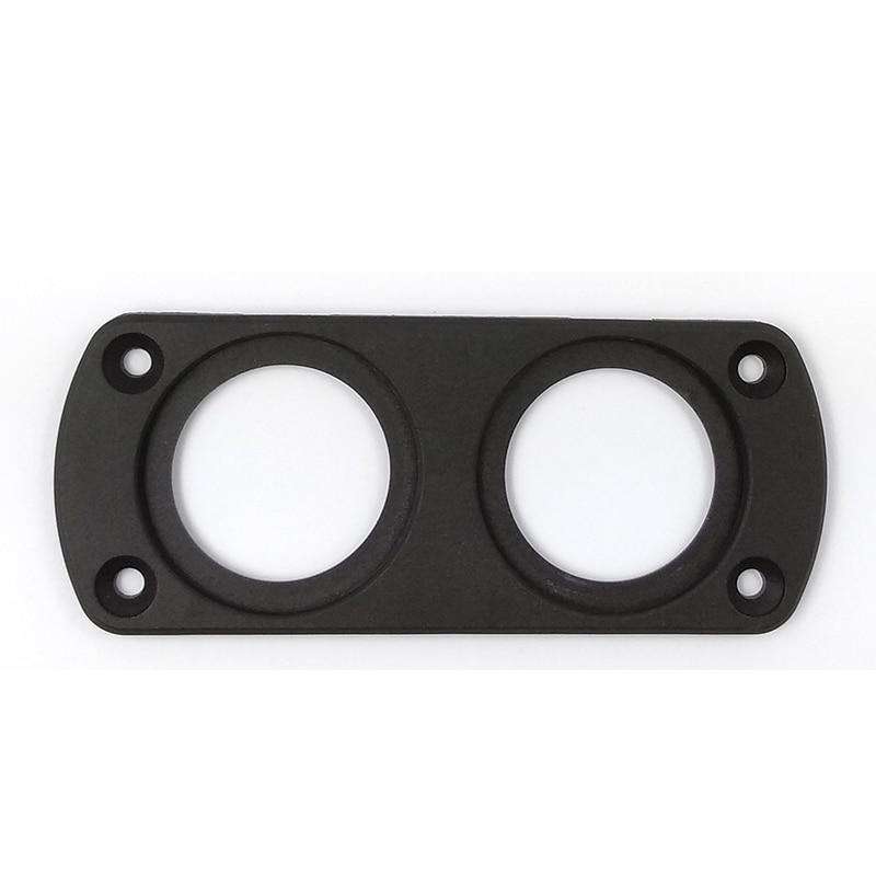 Voltmeter | USB Charger 2 Hole Flush Panel Mount