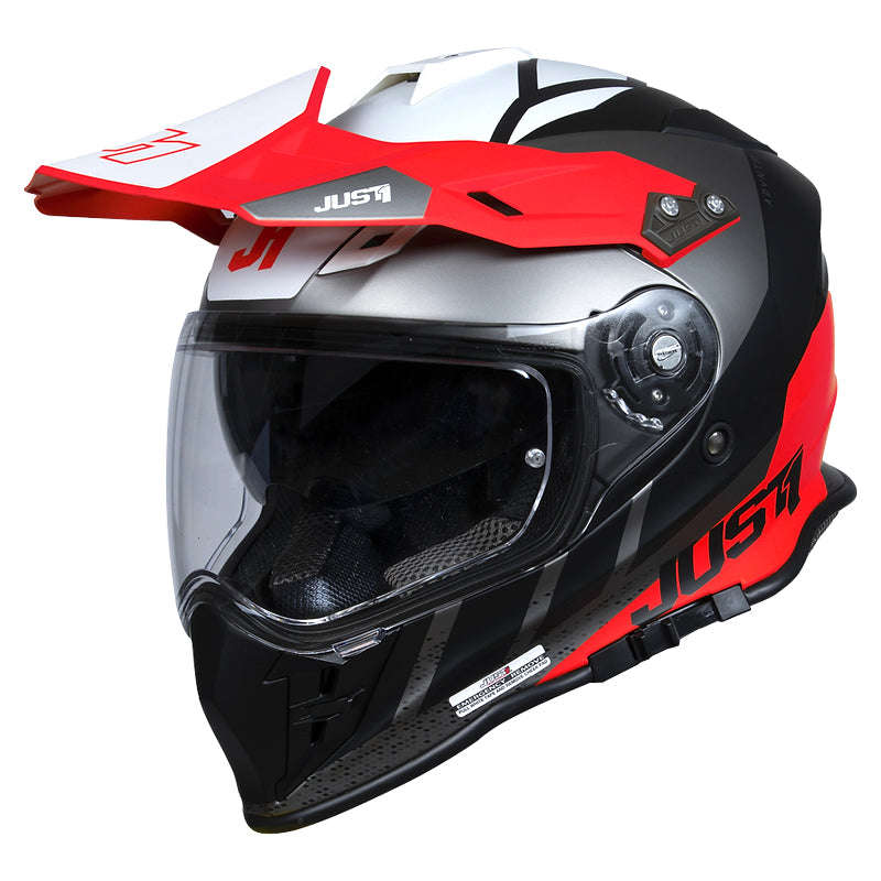 JUST 1 J34 Outerspace Helmet Black | Red