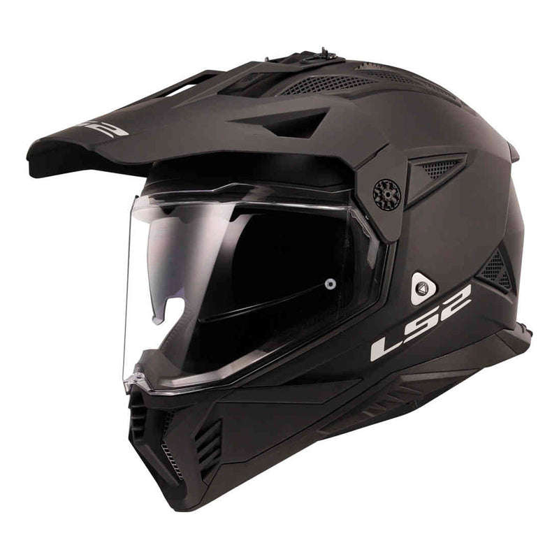 LS2 Pioneer 2 Adventure Helmet | Black