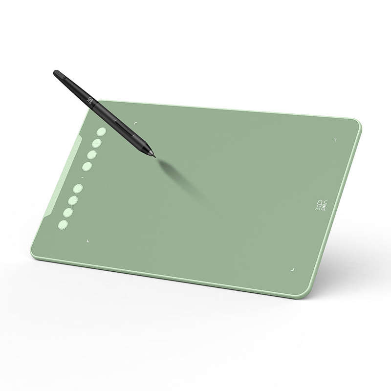 XPPen Deco01 V3 Graphics Drawing Tablet With Stylus Green