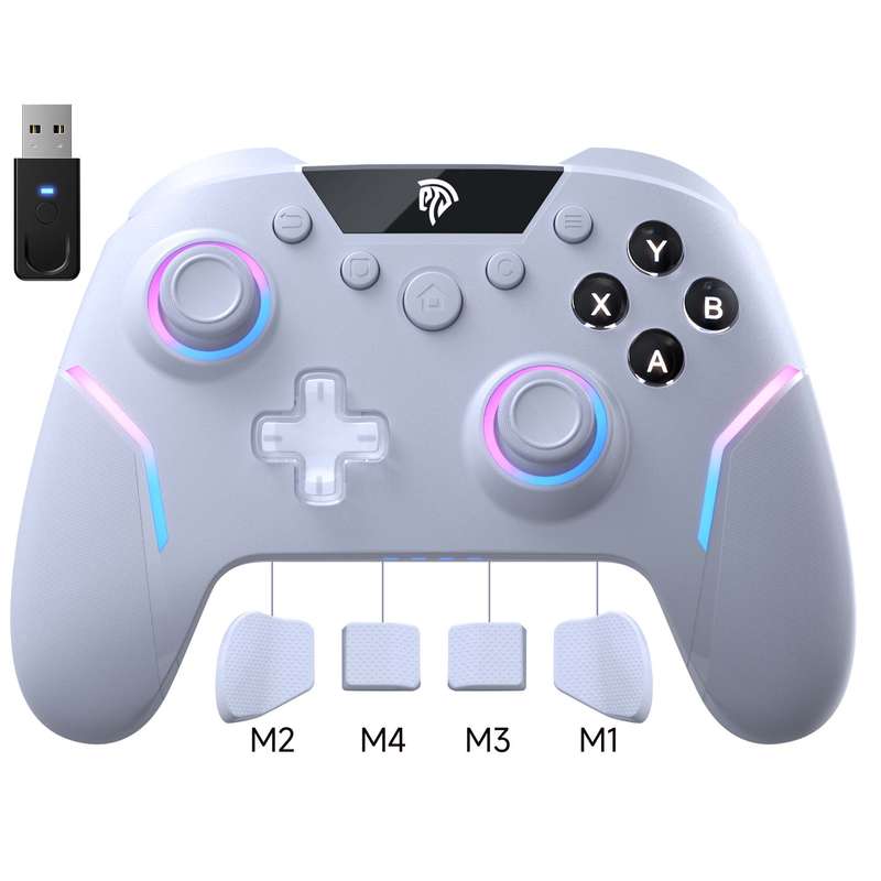 EasySMX X20 Hall Effect Gaming Controller For PC / Steam / Nintendo Switch
