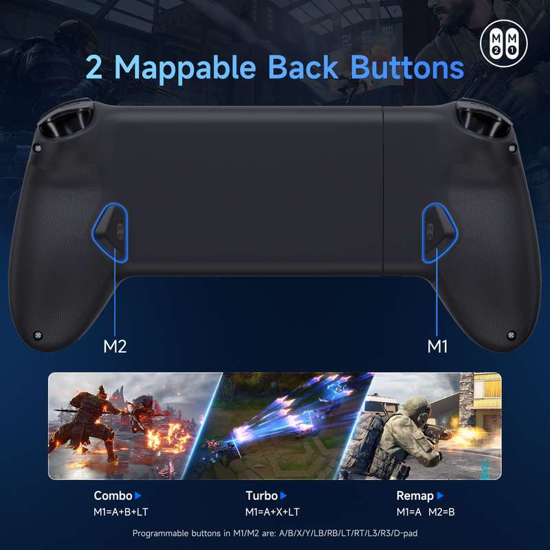 EasySMX M15 Type C Mobile Gaming Controller With Hall Effect & Mechanical Buttons