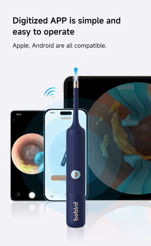 Bebird EarSight Plus Ear Cleaning Wax Removal Tool Kit With Camera