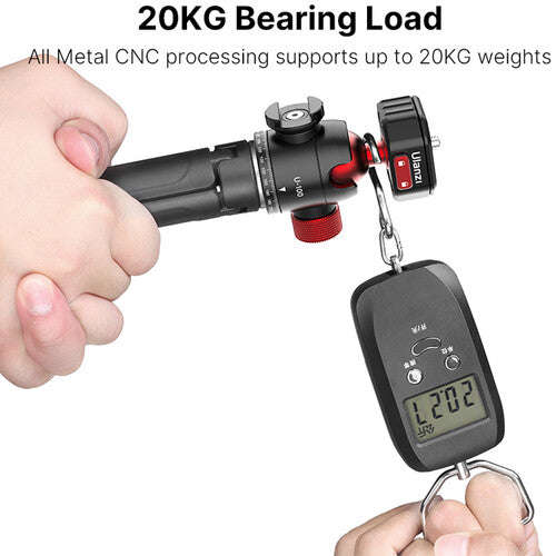 Ulanzi U-100 Claw Quick Release Ball Head with Side Cold Shoe Mount